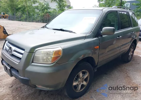 2007 Honda Pilot Ex from USA, damaged, VIN 5FNYF18467B013264